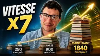 Miniature : Il a multiplié sa vitesse de lecture par 7 en 21 jours