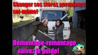 Miniature : #Tuto n°7 Changer les stores de ses baies! Pas si simple???