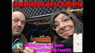 Miniature : Installation de la nouvelle batterie Lithink dans le CC: CA PASSE PAS!! Et on vous montre l'appli!