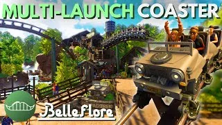 Miniature : MULTI LAUNCH Family Coaster | Belleflore Ep. 10 | Planet Coaster 2
