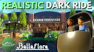 Miniature : A Realistic Omnimover DARK RIDE | Belleflore Ep. 9 | Planet Coaster 2