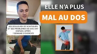 Miniature : SES DOULEURS DE SCIATIQUE ET DE DOS ONT DISPARU APRÈS UNE SEMAINE D'EXERCICE - Témoignage Farida
