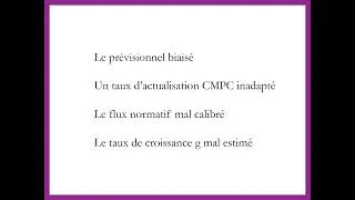 Miniature : Valorisation DCF ou fondamentale d'une entreprise,  les erreurs à éviter
