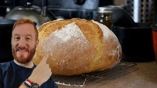 Miniature : Pain sans pétrissage en 2022 (méthode de pâte poolish)