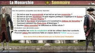 Miniature : La Monarchie - En résumé (Lecture)