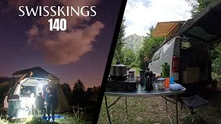 Miniature : Montage tente de toit Swisskings 140 sur mon van aménagé - Test en bivouac