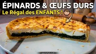 Miniature : Tarte aux Épinards, Œufs Durs et Sauce Mornay Gratinée | Même les enfants adorent !