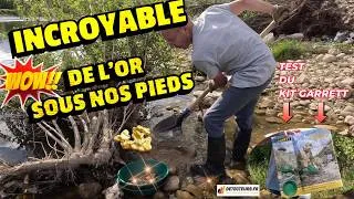 Miniature : INCROYABLE !!! L'OR ÉTAIT JUSTE LA SOUS NOS PIEDS.LE DÉBUT DE SAISON COMMENCE FORT+ TEST KIT GARRETT