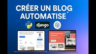 Miniature : Créer un Site Web Automatisé avec Python, Django & l’IA