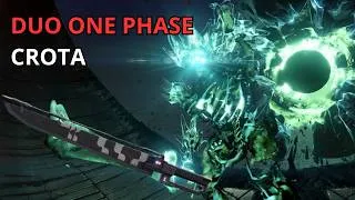 Miniature : This Sword MELTS Crota! Duo ONE PHASE with Sullen Claw | Destiny 2