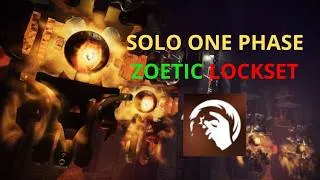 Miniature : Destiny 2: Solo Zoetic Lockset Using Just ONE Snap Melee