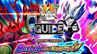 Miniature : Dokkan Battle: Super Héro: Bataille au sommet; Le GUIDE arc-en-ciel avec Goku ssj tec LR (Birdku)