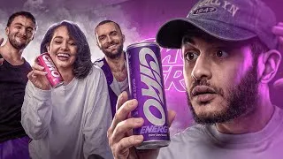 Miniature : JE TEST LA NOUVELLE BOISSON DE SQUEEZIE "CIAO ENERGY"