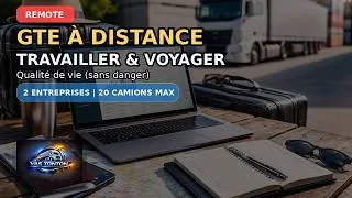Miniature : Gestionnaire Transport externe : travailler, voyager et gérer jusqu’à 20 camions (2 entreprises max)