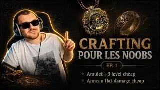 Miniature : CRAFTING POUR LES NOOBS #1 : Amulettes +3 & Anneaux Flat Damage CHEAP ! 30 Divines de PROFIT ??