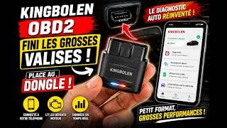 Miniature : Ce petit dongle OBD2 remplace une valise diagnostic ? Test du Kingbolen