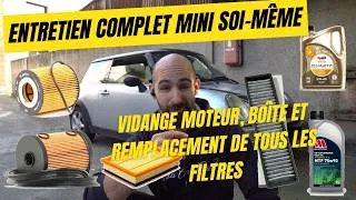 Miniature : Mini One R50 : révision complète maison sans garage !