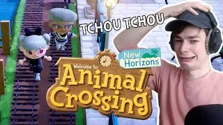 Miniature : On prends le train ! Animal Crossing New Horizons ACNH