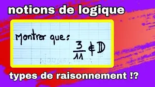 Miniature : Comment ? Quel type de raisonnement ? Qu'est ce que l'ensemble des nombres décimaux !? 