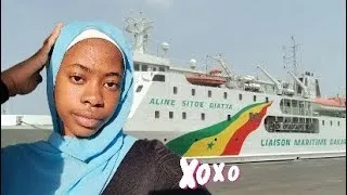 Miniature : Vlog de mon voyage Dakar /Ziguinchor #expérience avec le bateau ⛴️