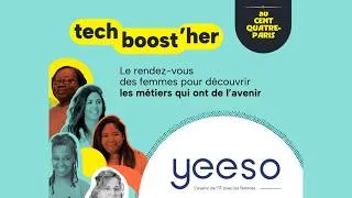 Miniature : Présentation des métiers du numérique | Animation Yeeso x Tech Boost'Her