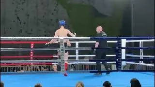 Miniature :  1er combat kick boxing. 1 juin 2024.Bran casque rouge 
