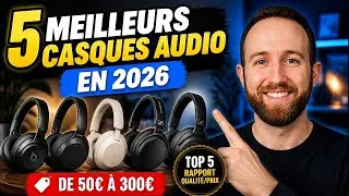 Miniature : Quel CASQUE AUDIO BLUETOOTH acheter en 2026 ? [Entre 50€ et 300€]