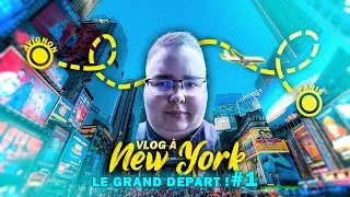 Miniature : [VLOG] New York : Le grand départ ! EP: 1