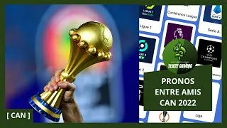 Miniature : Scorecast l Pronos entre amis pour la CAN 2022 !