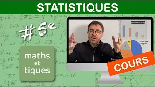 Miniature : LE COURS : Statistiques - Cinquième