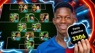 Miniature : 🔥 JE VOUS PRÉSENTE À NOUVEAU MON ÉQUIPE À 3306 DE FORCE COLLECTIVE ! 😱 | eFootball 2026