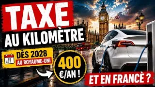 Miniature : 🚨 Le Royaume-Uni taxe les voitures électriques au kilomètre : bientôt la France ?