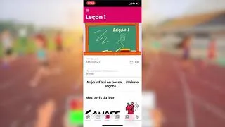 Miniature : Demi-Fond en EPS - Application smartphone élève
