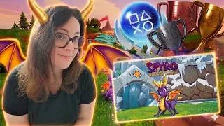 Miniature : Le PLATINE de SPYRO the Dragon c'est grillé à 120%!!