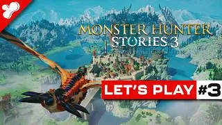 Miniature : Let's Play FR Monster hunter stories 3 [EP 3] - Nouveau membre et enjeux politiques !