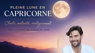 Miniature : Pleine Lune en Capricorne | Accepter ce qui est. Faire confiance à ce qui vient.