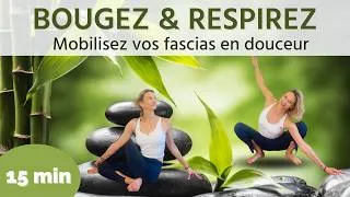 Miniature : 15 mn pour la santé du dos en mobilisant les fascias avec Stéphanie de Yogaline
