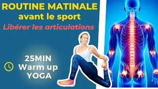 Miniature : ROUTINE YOGA MATINALE : réveiller son corps et mobiliser ses articulations avant le sport 🧘‍♂️
