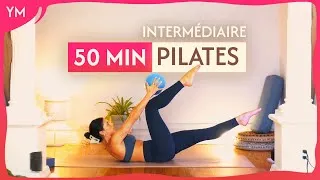 Miniature : 50 min - Pilates (Niveau Intermédiaire) ✨