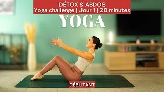 Miniature : Yoga Détox – Jour 1 du Challenge | Abdos & Remise en mouvement | 20 min Débutant