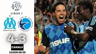 Miniature : OM 4-3 Strasbourg | Ligue 1 saison 07/08 |