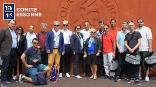 Miniature : Comité Essonne : Journée des partenaires à Roland Garros