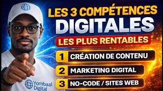 Miniature : Les 3 Compétences Digitales Les Plus Rentables en 2026 (Commence Aujourd’hui)