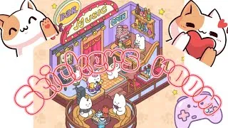 Miniature : My stickers room Niveau 6 Le bar restaurant concert 🥰🤩🎮