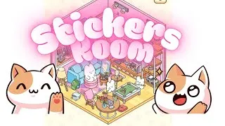Miniature : NOUVEAU JEU : My stickers room (desing kawaii ect) 👍🥰MON AVIS !Part 1. 🎮