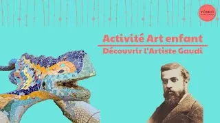 Miniature : Activité artistique enfant : Tutoriel simple - Mosaïque comme Gaudi - Barcelone