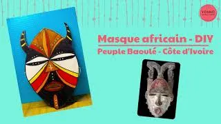 Miniature : Tuto enfant : Fabriquer un Masque africain inspiré de l'art africain