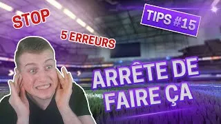 Miniature : 5 ERREURS en 5 min qui bloquent ton RANK sur Rocket League ! -Tips #15