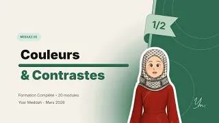 Miniature : Couleurs, contrastes & mode sombre | Module 05 (1/2)