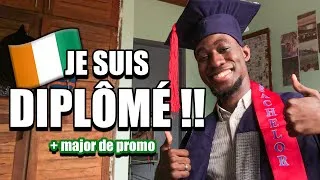 Miniature : GRADUATION VLOG: Côte d’Ivoire 🎓🇨🇮 || remise de diplôme, prix et major de promo !!